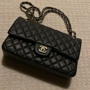 Chanel flap it’s used and it so unique